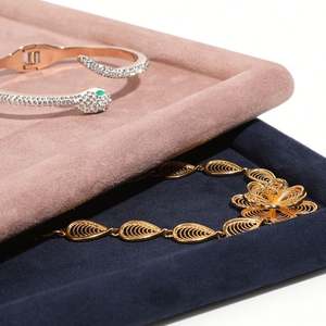 WEIMEI Boîte à bijoux en cuir Emballage cadeau pour Bracelet Collier Boucle d'oreille Anneau - Product Image 5