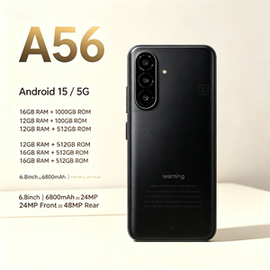 Teléfono Inteligente A56 5G Original de Fábrica, 16G+1TB, Doble SIM, Carga Rápida, Pantalla Grande, Android, 108MP, Global, CDMA, LTE, Francés, Ultra - Product Image 4