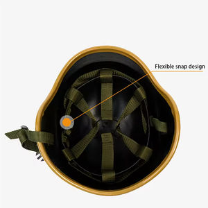 Lightweight Tactical <b>Safety</b> <b>Helmet</b> ABS Material Head Protection Flexible Snap Design for Hunting Outdoor Sports CS Activities - Product Image 3