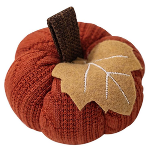 Decorazioni Festive a Forma di Zucca Arancione, Ornamenti Sospesi per Feste, Piccola Zucca in Tessuto per la Festa della Raccolta e il Ringraziamento - Product Image 6