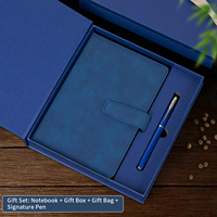Nouveauté : Carnets en cuir PU A5 personnalisables, carnets promotionnels magnétiques pour le bureau