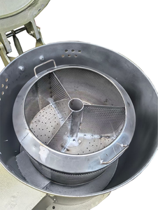 آلة تجفيف صناعية بالطرد المركزي عالية السرعة، مجفف دوار لتجفيف الأجزاء المعدنية - Product Image 5