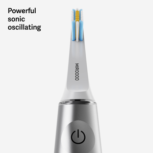 Cepillo de Dientes Eléctrico Sónico MIROOOO X2 Mini, Cuerpo de Aleación de Aluminio, Cerdas de Nailon, Batería de 60 Días, Resistente al Agua IPX7, Certificado CE - Product Image 4