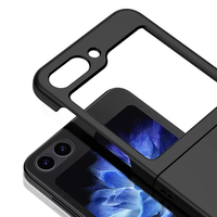 Nouveauté Coque de protection antichoc en PC + microfibre de couleur bonbon pour Z Flip 5