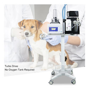 OliveVet Universal Vet dispositivo di anestesia medico veterinario macchina per anestesia con carrello per animali di piccole e grandi dimensioni - Product Image 1