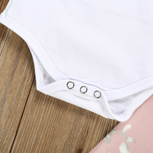 Set di Abbigliamento per Bambina in Stile Vintage Personalizzato, Tutina a Maniche Lunghe con Motivo Floreale, 3 Pezzi per Inverno e Autunno - Product Image 3