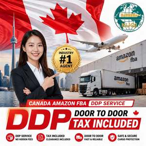 Agente de Transporte de Carga Aérea <span class=keywords><strong>y</strong></span> Marítima de China a Canadá, DDP con Impuestos Incluidos, Agente de Envío para Amazon FBA, Rápido, Seguro, Estable <span class=keywords><strong>y</strong></span> Económico - Product Image 1