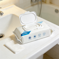 Lingettes humides multi-usages pour surfaces ménagères, adaptées à la cuisine, OEM