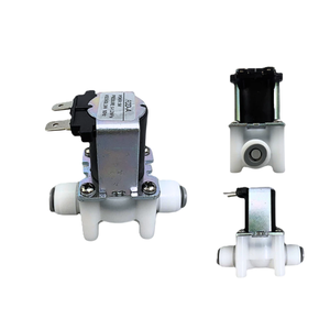 โซลินอยด์วาล์ว 24V สแตนเลส พลาสติก ทองแดง ใช้พลังงานไฟฟ้า 1 ระดับ ตัววาล์วพลาสติก พร้อมตัวเรือนโลหะเคลือบสีฝุ่น - Product Image 1