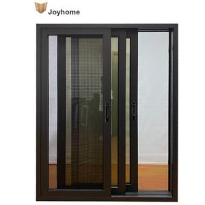 Usine de <span class=keywords><strong>porte</strong></span> <span class=keywords><strong>coulissante</strong></span> moderne en aluminium à panneaux multiples personnalisée sécurité anti-ouragan étanche pour les intérieurs de balcon avant - Product Image 1