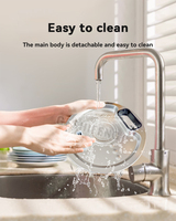 Fontaine à eau sans fil pour chat en acier inoxydable 4L, distributeur d'eau pour animaux de compagnie