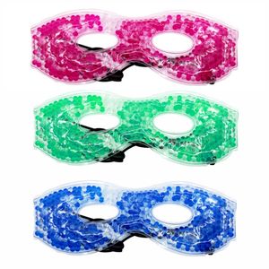 Masque confortable et personnalisé pour les yeux bandés masque de voyage pour les yeux perles de gel rafraîchissantes masque pour les yeux compresse chaude et froide masque de sommeil - Product Image 2