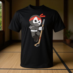 T-shirt Ninja Hockey Arts martiaux Ninjutsu Forward - Product Image 3