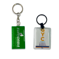 Porte-clés clignotant personnalisé porte-clés 3D lumineux porte-clés personnalisé en plastique souple PVC LED réfléchissant
