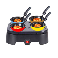 Machine à faire des roti et des crêpes professionnelle sans fumée et antiadhésive, Rotimatic