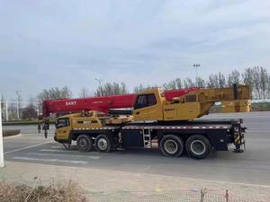 Grue Sany d'occasion 55 tonnes, modèle 2022, moteur puissant, hauteur de levage 4,5 m, très demandée, excellentes performances, équipement de construction - Product Image 2