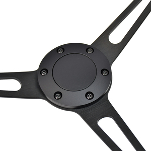 Volant de voiture classique rétro en ABS de haute qualité Leaders 380MM, grain de bois universel - Product Image 5