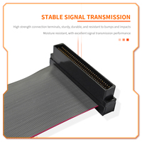 ODM SCSI HPDB 68 P plaqué or 30AWG connecteurs de prise de câble IDC 68 broches assemblage de faisceau de câblage pour servomoteur personnalisé de haute qualité