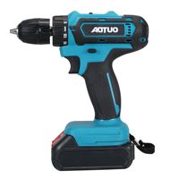 Nouvelle perceuse électrique au lithium-ion 36V, tournevis électrique sans fil, perceuse à deux vitesses réglables, batterie 18Ah, outil électrique