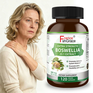Extrait de plante de Boswellia personnalisé Shecome, 120 capsules, soutient la fonction immunitaire des adultes, extraits de plante, capsules de Boswellia - Product Image 1