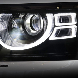 Conjunto de Faros Delanteros para Land Rover Defender 2010-2017, Reemplazo de Luces LED de Señal de Giro y de Circulación Diurna - Product Image 1