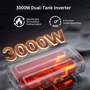 <span class=keywords><strong>Chauffe</strong></span>-<span class=keywords><strong>eau</strong></span> électrique mural intelligent 50L avec Wi-Fi, programmation, affichage LED, réservoir chauffant pour usage domestique, camping-car, hôtel, version anglaise, norme UE - Product Image 4