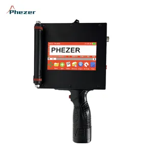 Phezer – imprimante portative à jet d'encre pour impression de Logo, de Date, de tuyau en acier de 10cm