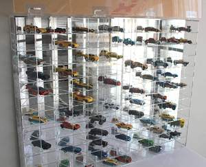 Vitrina de Acrílico Transparente para Autos de Juguete Hotwheels a Escala 1/64, Caja de Exhibición para 144 Autos, Almacenamiento de Pared - Product Image 4