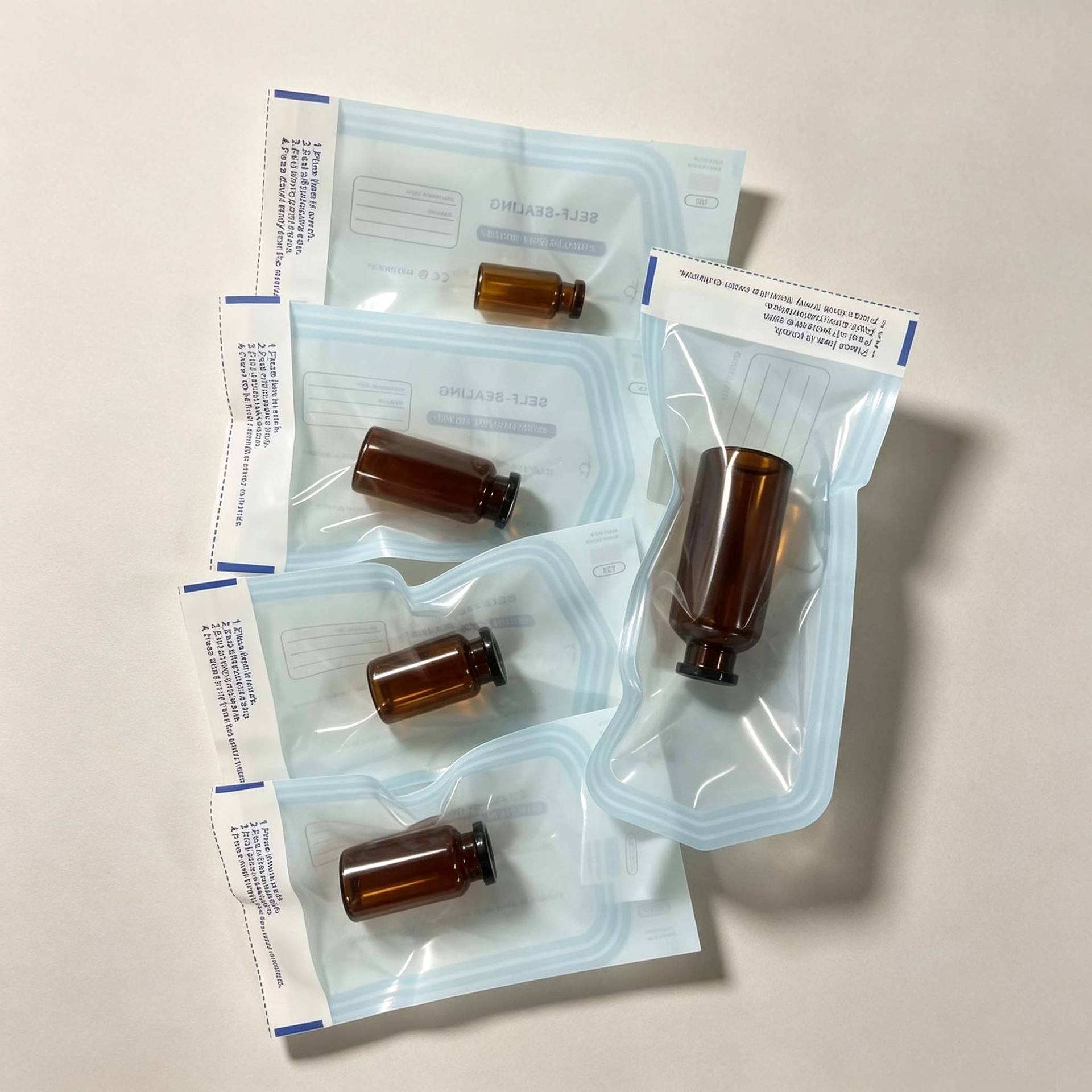 Amber Vial Individually Packaged