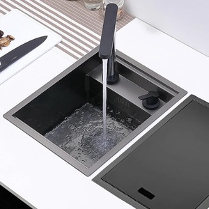 Fregadero Mini Oculto de Acero Inoxidable 304, en Oferta, para Isla de Cocina, Bar y Cafetería - Product Image 3