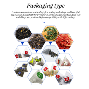 Machine automatique de paquet de sachet de poids de thé de <span class=keywords><strong>filtre</strong></span> d'immersion pour la petite entreprise - Product Image 5