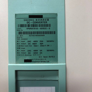 ตัวควบคุมความเร็ว 6RA7018-6DV62-0-Z - Product Image 2