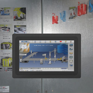 13.3 inch IP65 Bảng điều khiển công nghiệp rộng cảm ứng điện dung màn hình Màn hình treo tường hiển thị ngoài trời <span class=keywords><strong>HMI</strong></span> nhúng mới 1920x1080 TFT - Product Image 1