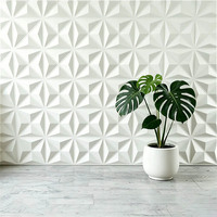 Panneau mural en PVC gaufré moderne et écologique pour la décoration intérieure des bureaux, personnalisable