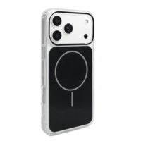 Coque intégrale magnétique KingSoul en TPU et acrylique, motifs de paysages urbains, couleurs originales, protection intégrale 360° pour 17 Pro
