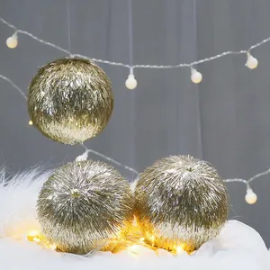 क्रिसमस गेंद आभूषण Shatterproof क्रिसमस Baubles सेट फांसी गेंदों उत्सव शादी की पार्टी सजावट के लिए