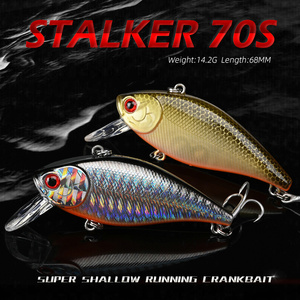 ALLBLUE — leurre rigide et coulant peu cher, appât artificiel vibrant de type <span class=keywords><strong>STALKER</strong></span> 70S - Product Image 5