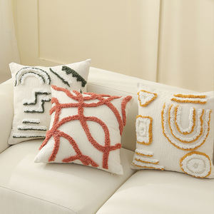 Nueva llegada sofá geométrico Boho <span class=keywords><strong>funda</strong></span> de almohada proveedor directo de <span class=keywords><strong>Amazon</strong></span> <span class=keywords><strong>funda</strong></span> de cojín para el hogar con mechones para <span class=keywords><strong>silla</strong></span> de <span class=keywords><strong>oficina</strong></span> - Product Image 3