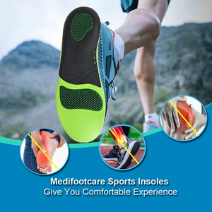 Soportes de Arco MediFootCare, Ortesis para Fascitis Plantar, Plantillas para Pies, Plantillas Ortopédicas, Soporte de Arco para Pie Plano HA00238 - Product Image 4