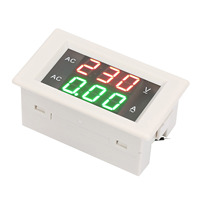 Putih YB4835VA Tampilan Digital Arus Gelombang Sinus Akurasi Tinggi Meter Ganda Amperemeter Voltmeter