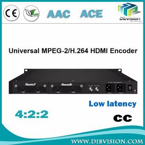 (ENC3441) ชุดตัว<span class=keywords><strong>เข้า</strong></span>รหัสสัญญาณทีวีดิจิตอลแบบเคเบิล 4 ช่องสัญญาณ HD MI Input MPEG2/H.264 HD Encoder IP ASI Out Encoder รองรับการเข้ารหัสเสียงและวิดีโอ HD/SD - Product Image 3