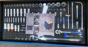 Stainless Steel Auto Shop Repair Hand <b>Tool</b> Cabinet Stainless Steel Rolling <b>Tool</b> Box With 7 <b>Drawers</b> BM-47 Multi-fu - Product Image 4
