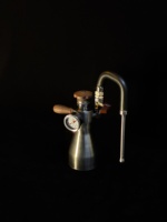 Machine à mousse de lait en acier inoxydable épaissi, chauffe-eau, mousseur à lait, crémeuse, machine à vapeur pour mousse de lait