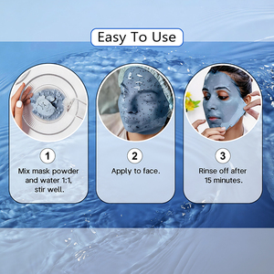 มาส์กผงเจลลี่บำรุงผิวหน้าและผิวกาย 100% จากธรรมชาติ ออร์แกนิค กลีบกุหลาบ ช่วยให้ผิวขาวใส ลดสิว ผสมคอลลาเจน - Product Image 3