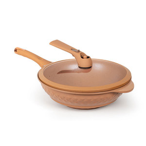 <span class=keywords><strong>Wok</strong></span> antiadhésif à micro-pression Pot en argile domestique multifonctionnel avec nouvelle isolation Pot de cuisinière à induction à flamme nue universel - Product Image 1
