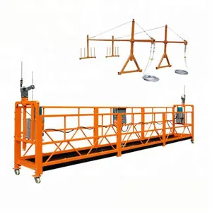 厂家价格电动升降工作平台悬挂式吊车升降机ZLP630摇篮