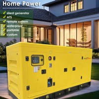 Générateurs diesel silencieux refroidis par eau, étanches, pour usage domestique, 188 KVA 188KVA 150KW 150 KW, pour zones isolées - Vente flash