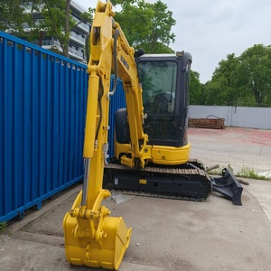 รถขุดขนาดเล็ก Komatsu PC35MR ราคาถูก รถขุดตีนตะขาบ Komatsu 3.5 ตัน พร้อมใบมีดดันดินสำหรับขาย รถขุดมือสอง - Product Image 5