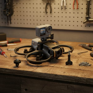 <span class=keywords><strong>STARTRC</strong></span> PHOTO <span class=keywords><strong>Avata</strong></span> 2 Camera Mount Extension Carry Mount 1/4 Screw Adapter / Compatible Action5 Pro pour caméra de drone - Product Image 2
