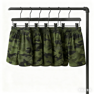 Oem Logo Elastic Waistband Sports Running <b>Shorts</b> Compression Quick Dry Athletic Workout <b>Men</b> Training Athletic <b>Camo</b> Gym <b>Shorts</b> - Product Image 2